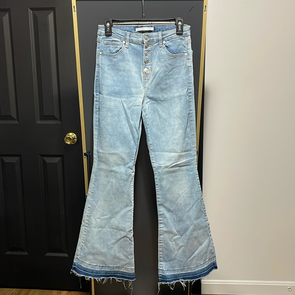 Celebrity Pink Vintage High Waisted Flare Jeans